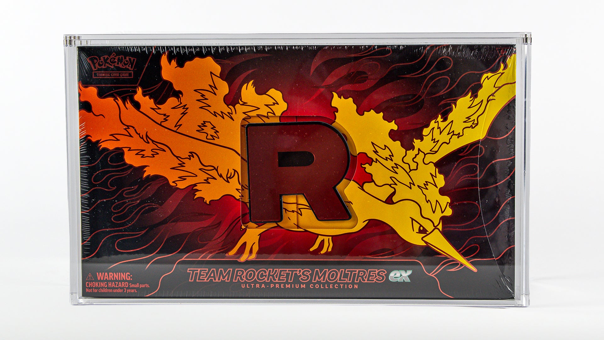Acrylic Case - Pokémon Ultra-Premium Collection Team Rocket's Moltres ex (UPC)