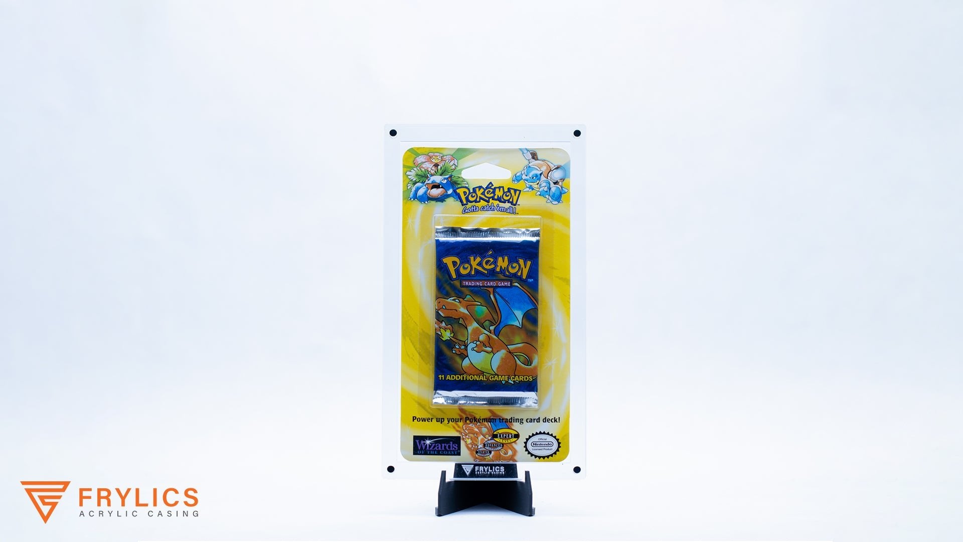 Blister WOTC / EX - Pokémon acryl case - Frylics - Blister WOTC / EX - Pokémon acryl case