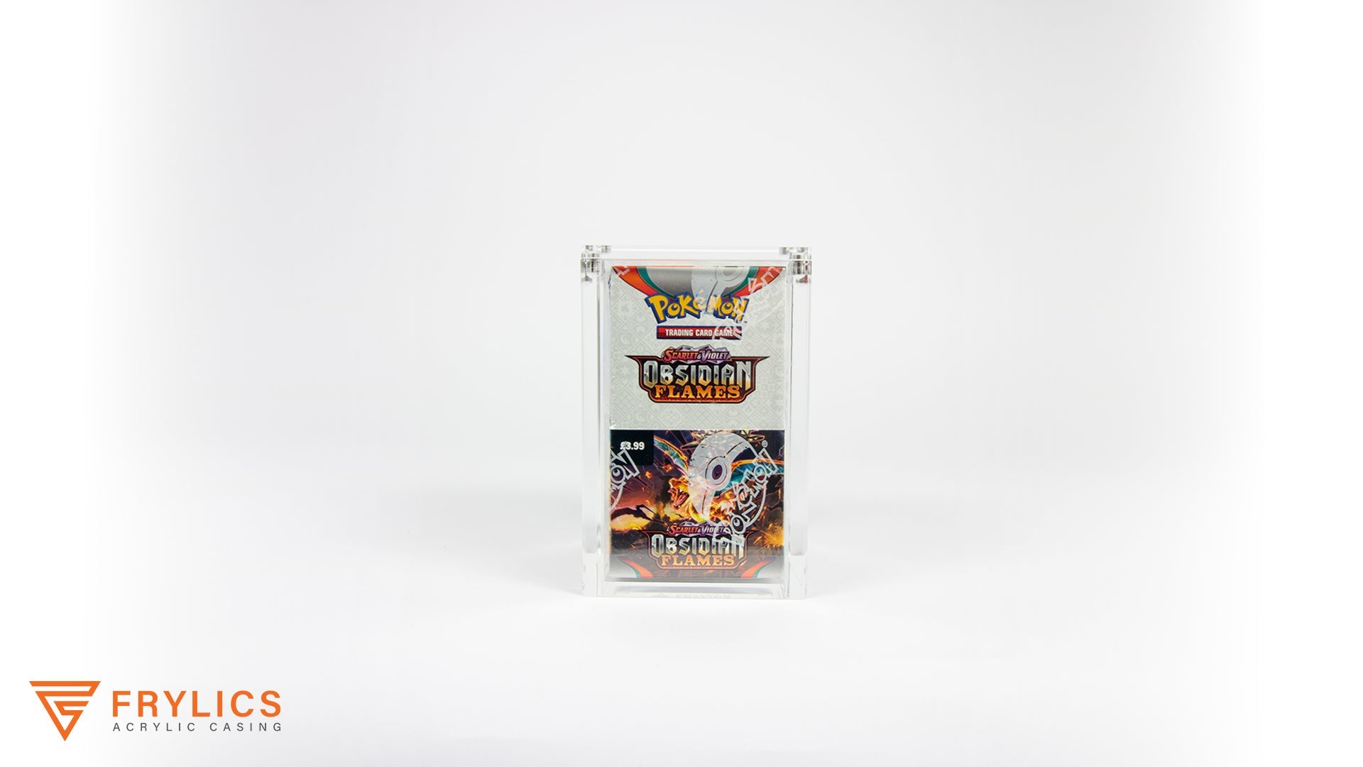 Booster Box half 18 - packs (BB) - Pokémon acryl case - Frylics - Booster Box half 18 - packs (BB) - Pokémon acryl case