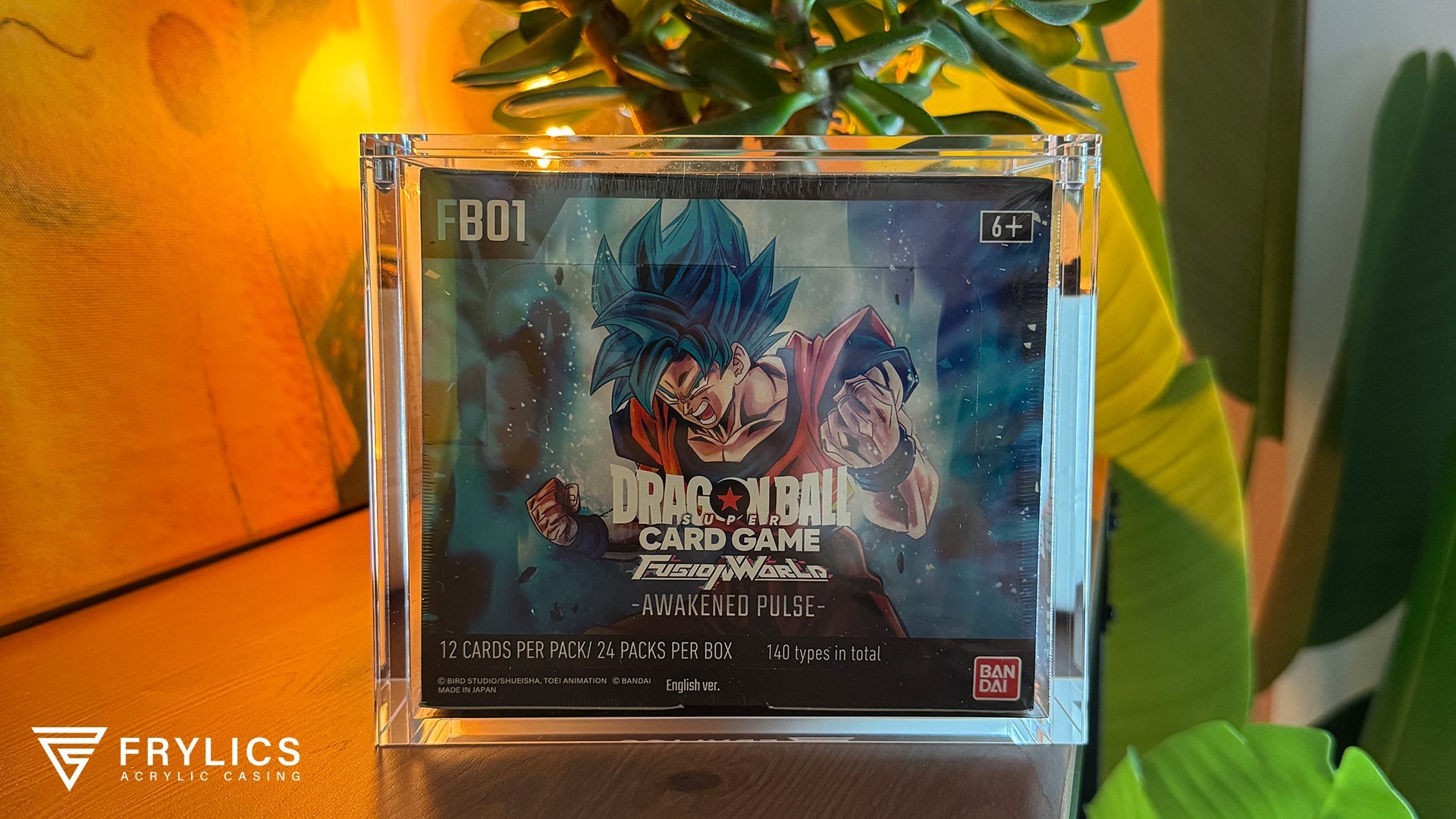 Dragon B Booster Box - Acrylic Case Dragon B Booster Box - Acrylic Case