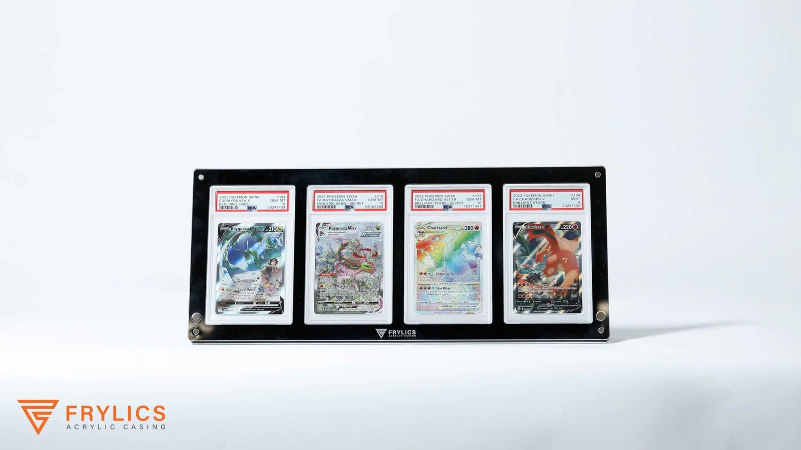 Graded card 4 - slot - Acryl Case - Frylics - Graded card 4 - slot - Acryl Case