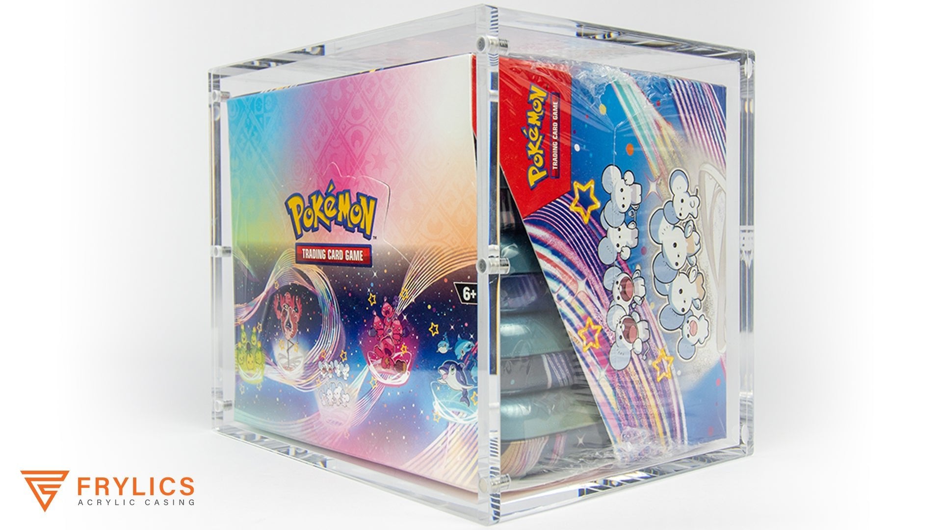 Mini Tin Display Case - Pokémon acryl case - Frylics - Mini Tin Display Case - Pokémon acryl case