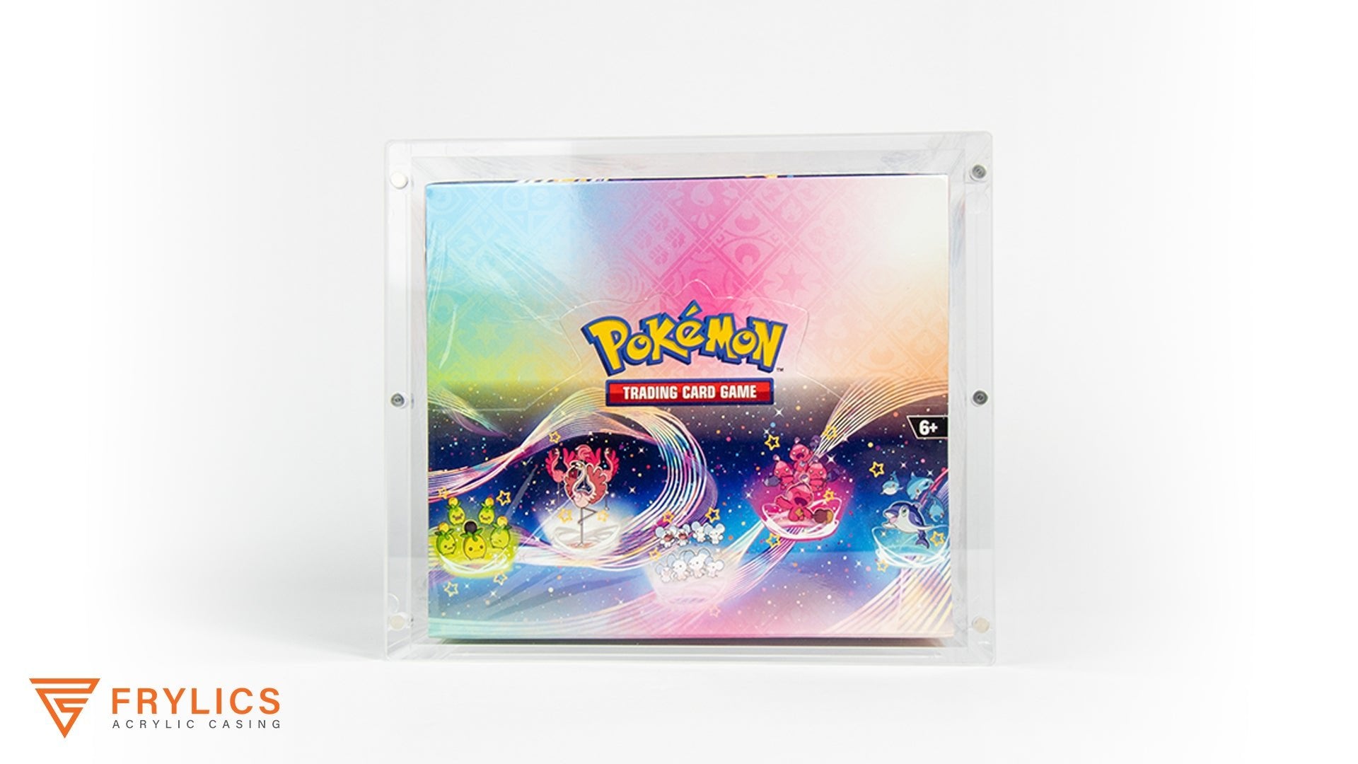 Mini Tin Display Case - Pokémon acryl case - Frylics - Mini Tin Display Case - Pokémon acryl case