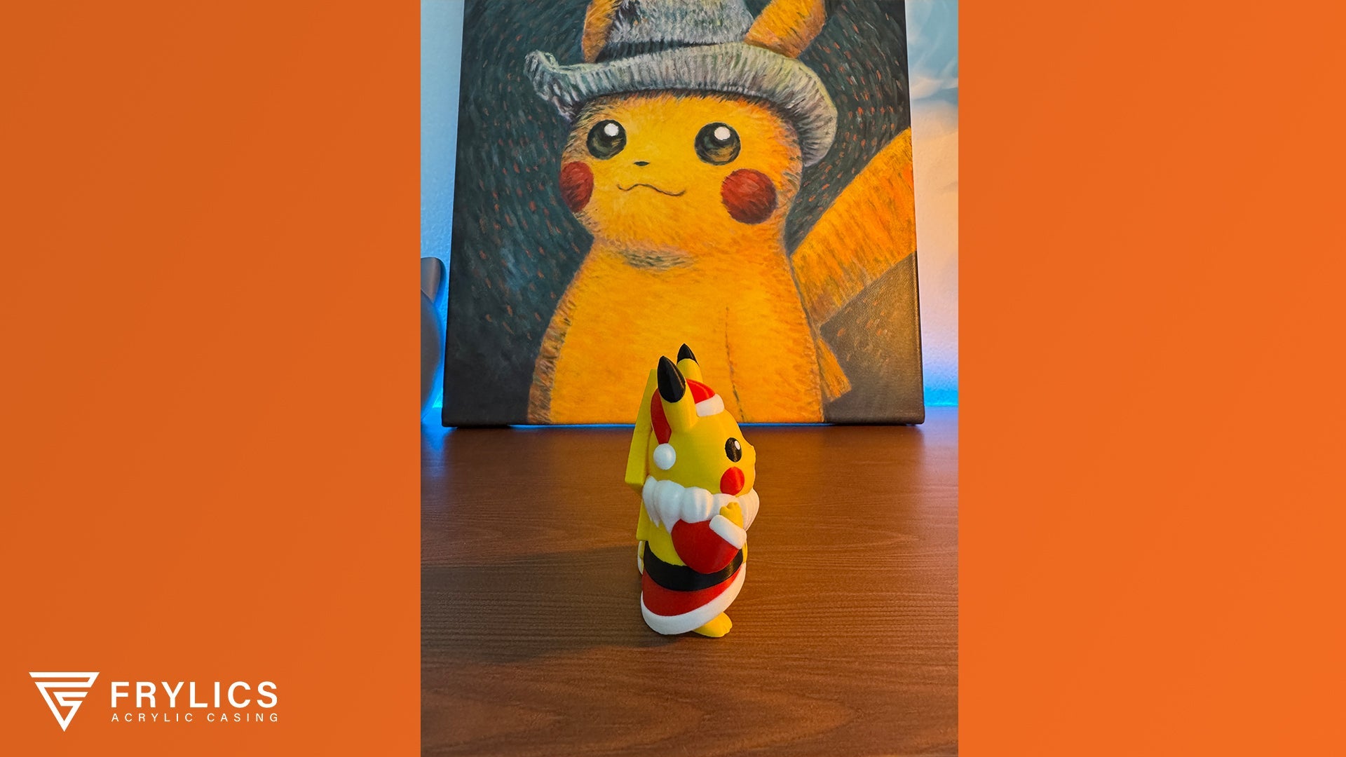 Pikachu kerstman | 3D print - Frylics - Pikachu kerstman | 3D print