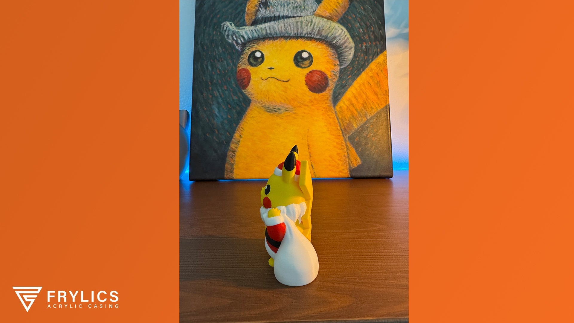 Pikachu kerstman | 3D print - Frylics - Pikachu kerstman | 3D print