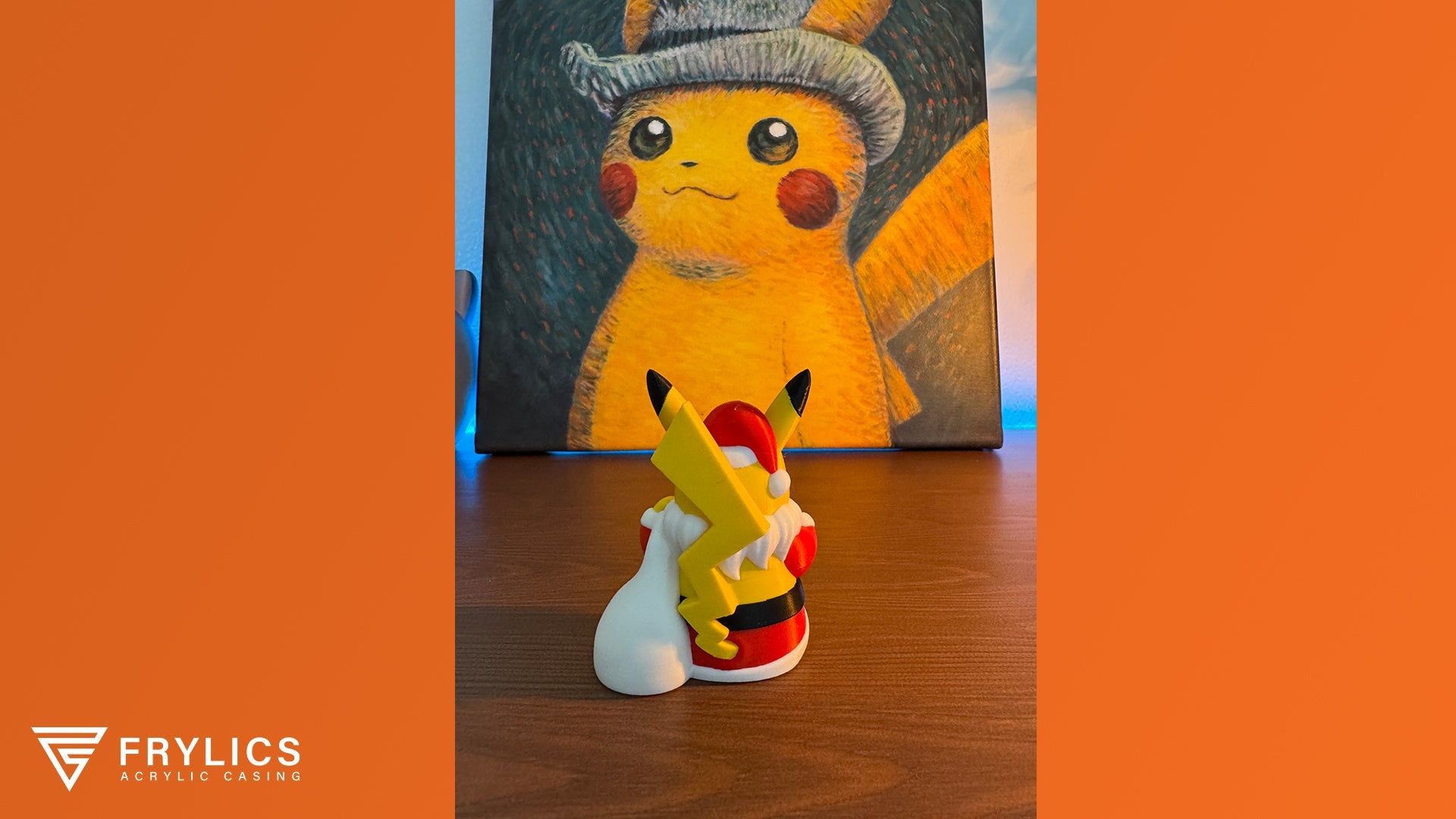 Pikachu kerstman | 3D print - Frylics - Pikachu kerstman | 3D print