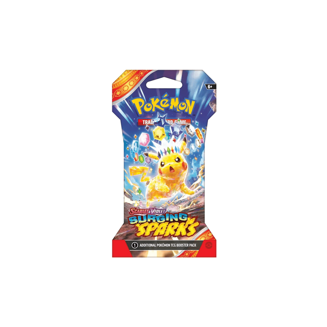 Pokémon Scarlet & Violet Surging Sparks Sleeved Booster - Frylics - Pokémon Scarlet & Violet Surging Sparks Sleeved Booster