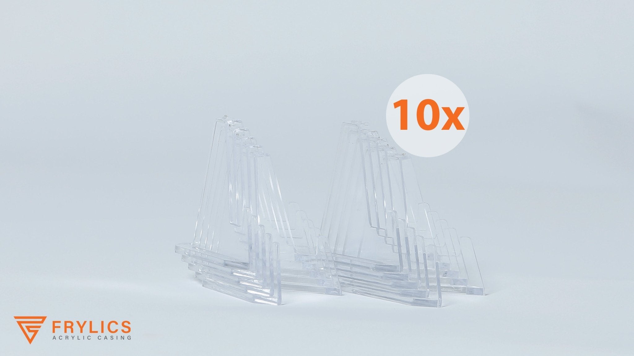 Acryl mini stand - 10-pack - Frylics - 10x Mini stand acryl case