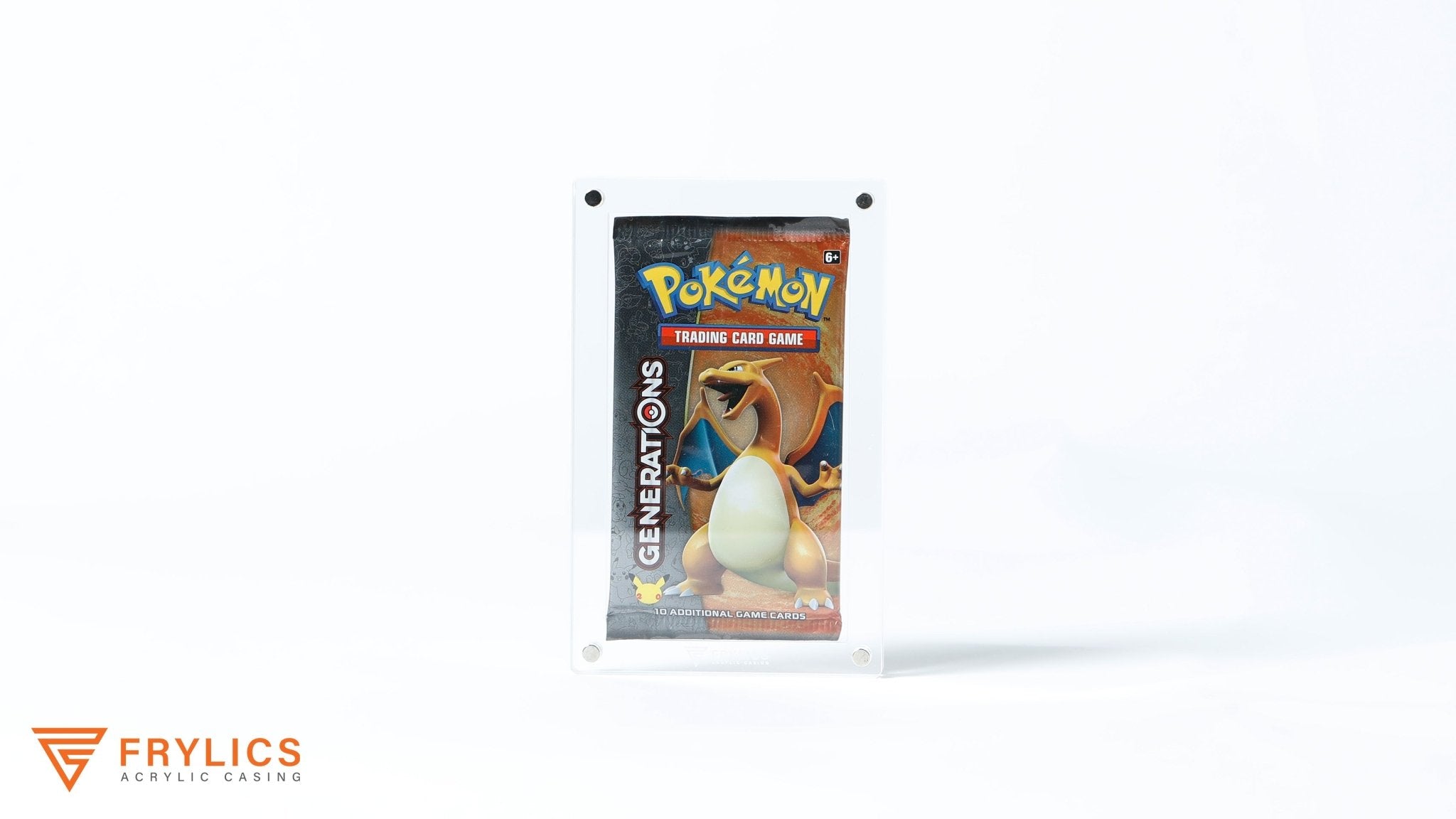 Boosterpack 1-slot - Pokémon acryl case - Frylics - Boosterpack acryl case