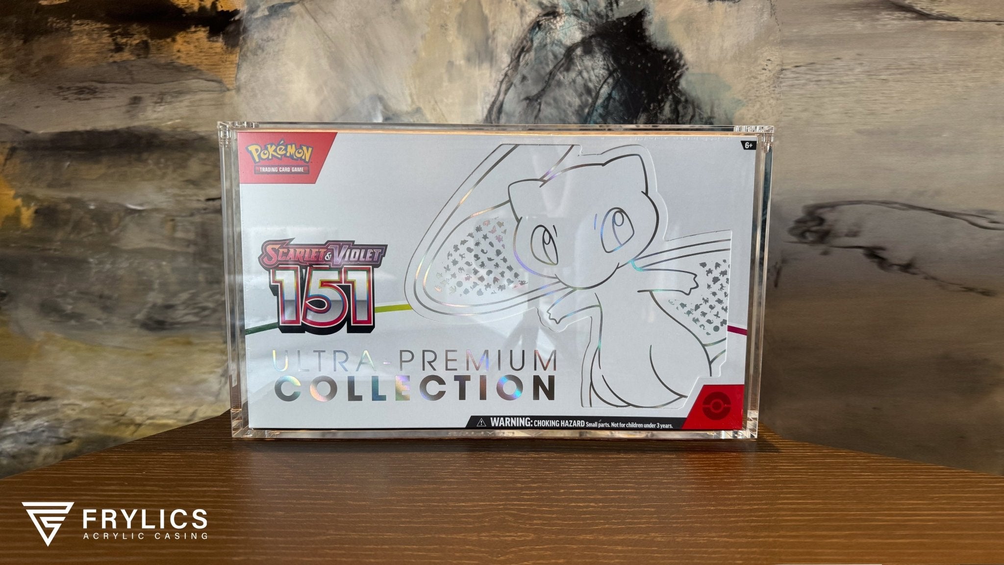Ultra-Premium Collection 151 Mew (UPC) - Pokémon acryl case - Frylics - Ultra-Premium Collection 151 Mew (UPC) - Pokémon acryl case