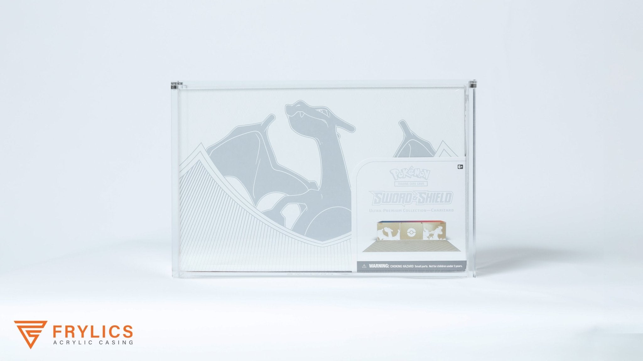 Ultra-Premium Collection Charizard (UPC) - Pokémon acryl case - Frylics - UPC Ultra Premium Collection Charizard Acryl case